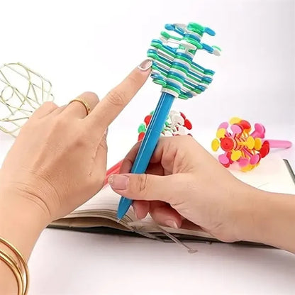Fidget Ballpoint Pen Rotating Christmas Tree Stress-Relief T