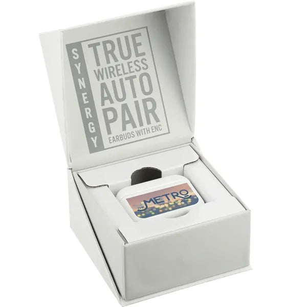 Synergy True Wireless Auto Pair Earbuds with ENC