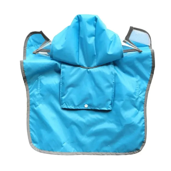 Foldable Portable Pet Raincoat Lightweight Waterproof Jacket