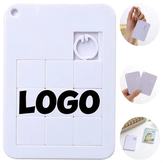 Puzzle Game Keychain with Custom Logo Fun Promotional Gift