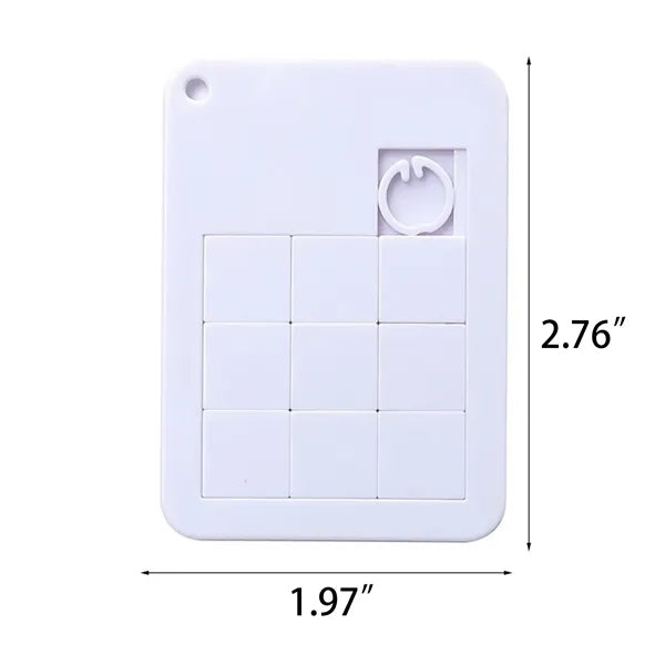 Puzzle Game Keychain with Custom Logo Fun Promotional Gift