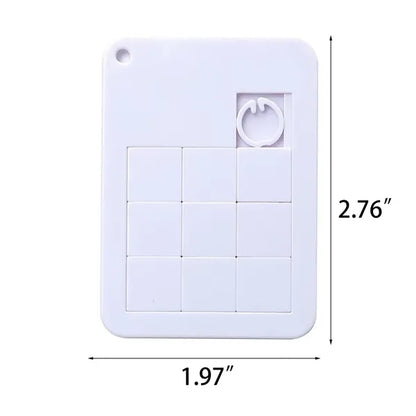 Puzzle Game Keychain with Custom Logo Fun Promotional Gift