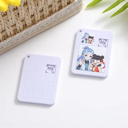 Puzzle Game Keychain with Custom Logo Fun Promotional Gift