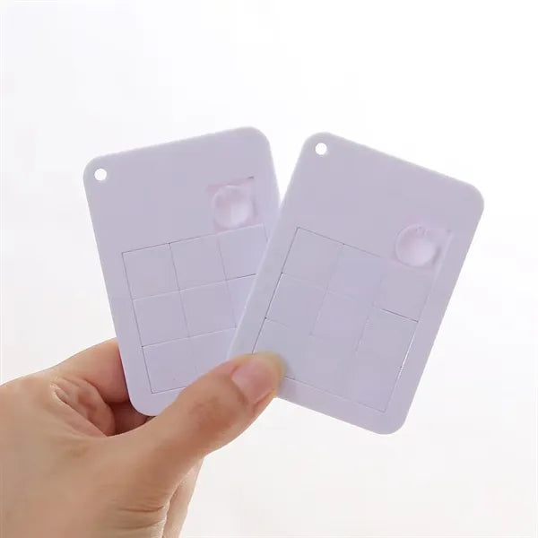 Puzzle Game Keychain with Custom Logo Fun Promotional Gift