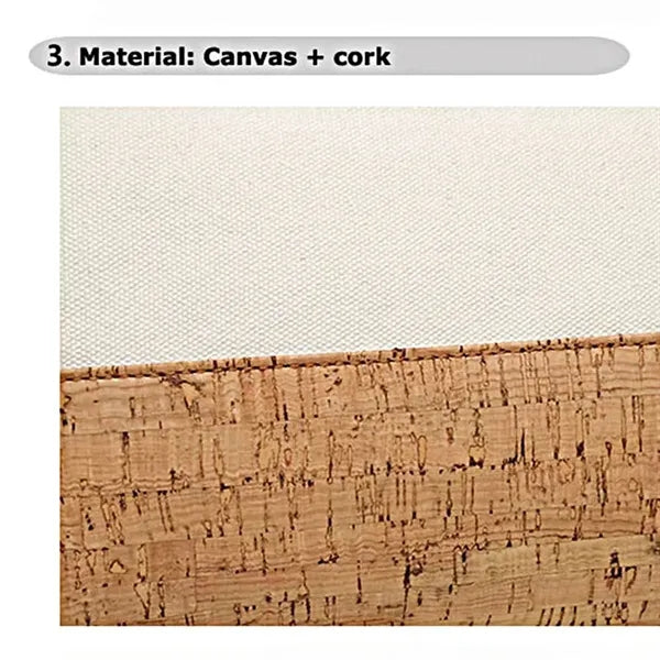 Cork Cosmetic Bag Eco Friendly Makeup Pouch with Custom Logo