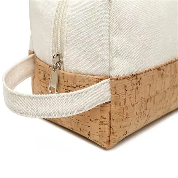 Cork Cosmetic Bag Eco Friendly Makeup Pouch with Custom Logo