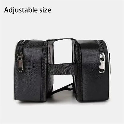 Bicycle Front Frame Bag Waterproof Cycling Storage Pouch