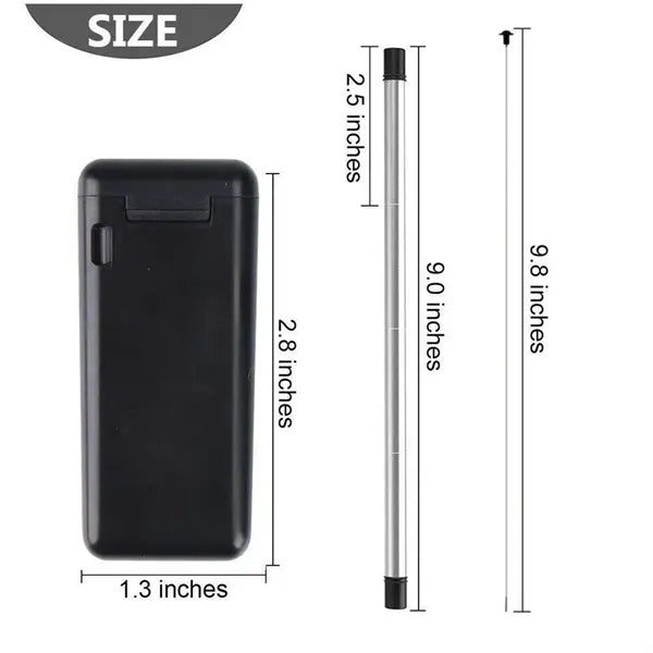 Collapsible Straw with Case Eco Friendly Telescopic Design
