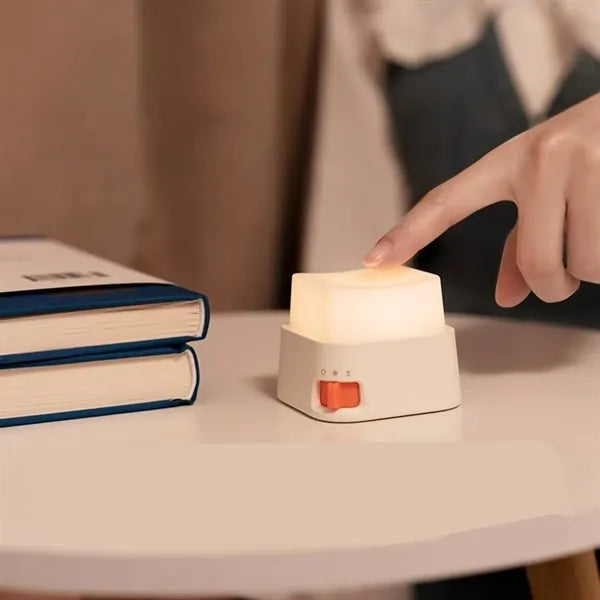 Magnetic Keycap Shape Press Night Light Fun Creative Decor