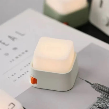 Magnetic Keycap Shape Press Night Light Fun Creative Decor