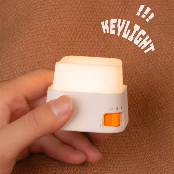 Magnetic Keycap Shape Press Night Light Fun Creative Decor