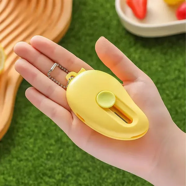 Multifunction Keychain Knife Peeler Opener Compact Portable