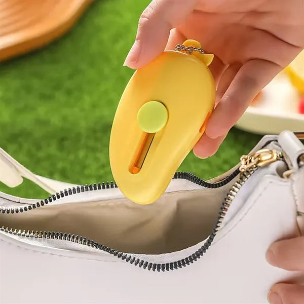 Multifunction Keychain Knife Peeler Opener Compact Portable