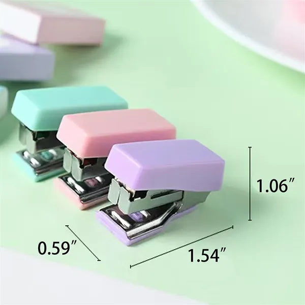 Mini Stapler Compact Durable Office School Desktop Supply