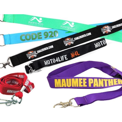 5/8" Lanyards Custom Polyester Material