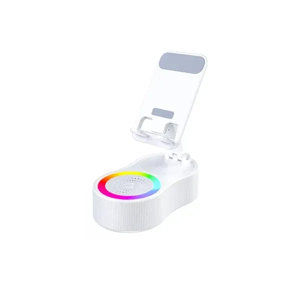 Cell Phone Stand with Bluetooth Speaker