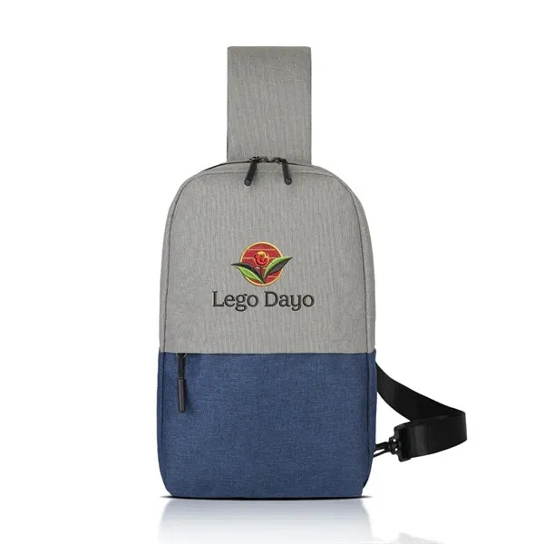 Crossbody Two-Tone Sling Backpack
