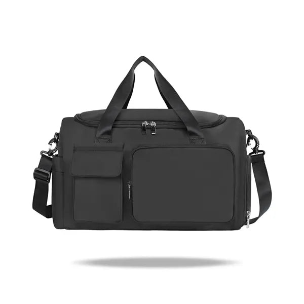 Nylon Duffel Bag With Shoes Compartment