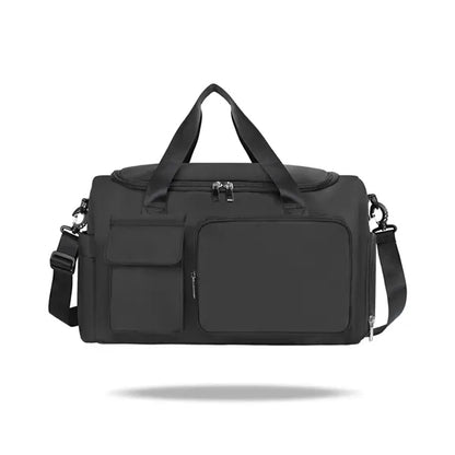 Nylon Duffel Bag With Shoes Compartment