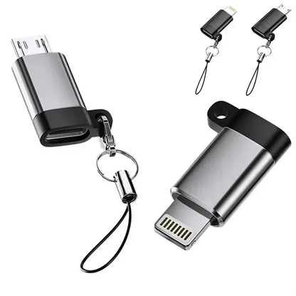 Type-C To Lightning And Micro Usb