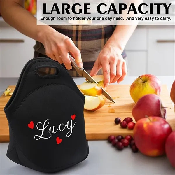 Neoprene Lunch Bags Insulated Tote Bag