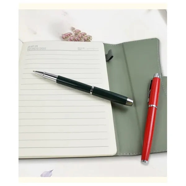 Leather Notebook Pen Thank You Gift Set