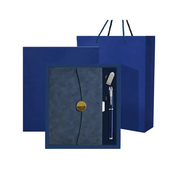 Leather Notebook Pen Thank You Gift Set