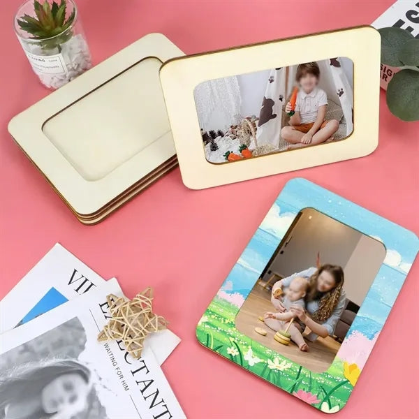 Birthday party gifts decor photo DIY wooden picture frames