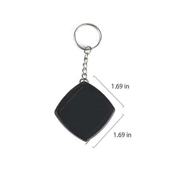 2m Retractable Rulers Measure Tape Keychains Gauging Tools