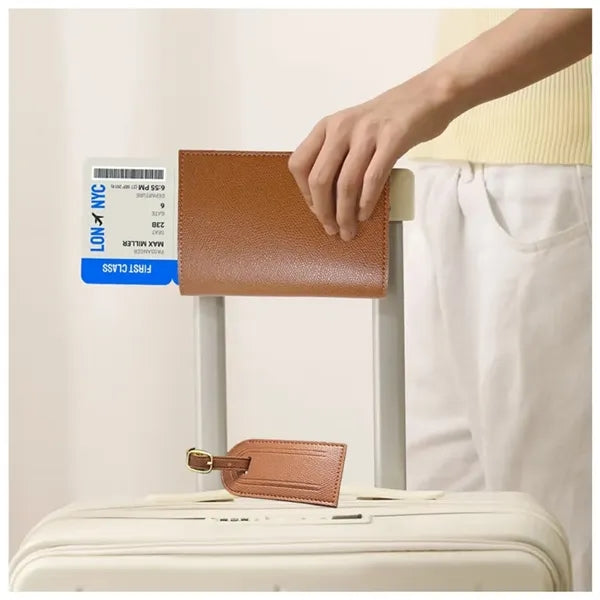 Travel Passport Cover Luggage Tag Set