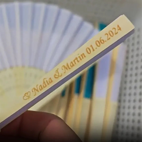 Bamboo Silk Handheld Folding Fans
