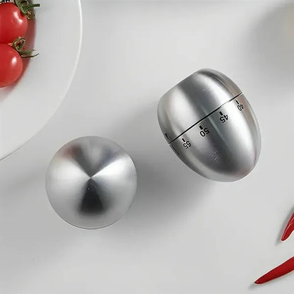 Egg Timer Stainless Steel Mechanical Count Down Timer