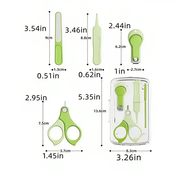 Baby Nail Clippers Kit Baby Grooming Set