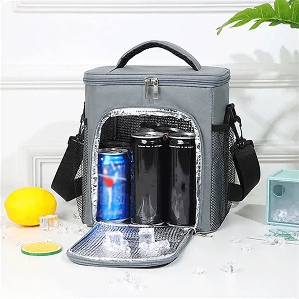 Insulated Cooler Lunch , Double-layer Bag