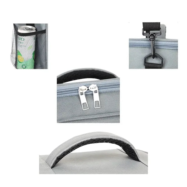Insulated Cooler Lunch , Double-layer Bag