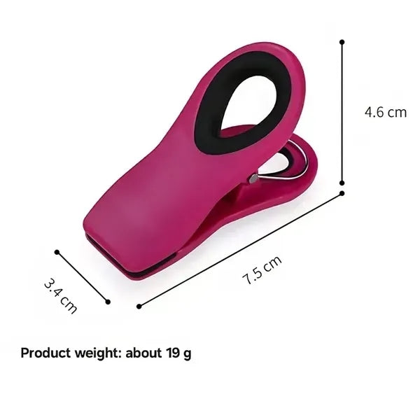Refrigerator sticker clip