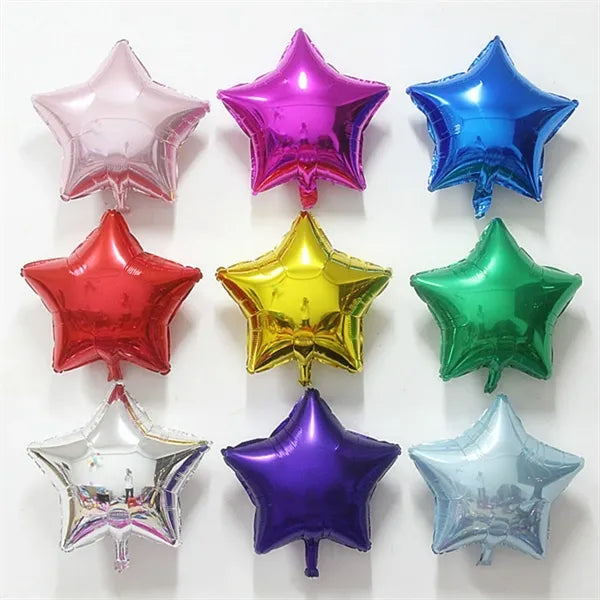 Star Foil Balloons Decorations For Birthday Anniversary