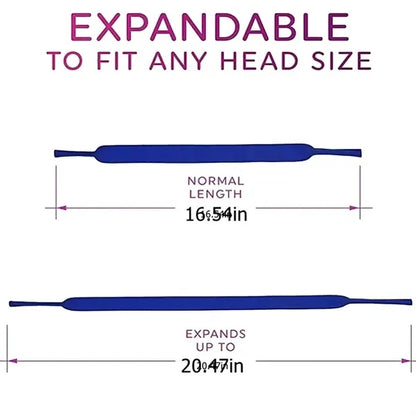 Adjustable Eyeglasses Strap Holder Soft Neoprene for Sport