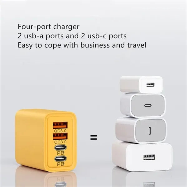 4-Port 120W Super Fast Charger