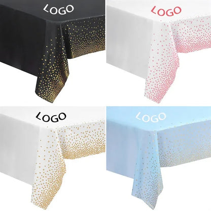 Waterproof Tablecloths Disposable Rectangle Table Covers