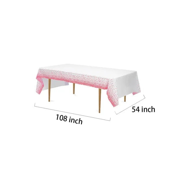 Waterproof Tablecloths Disposable Rectangle Table Covers