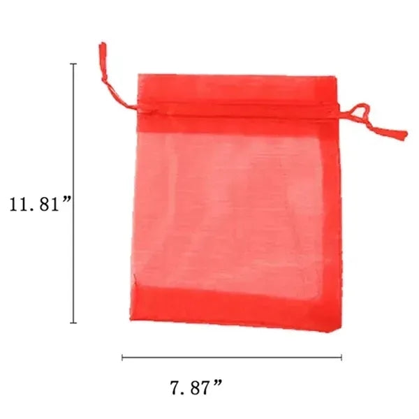 Sheer Organza Mesh Bag