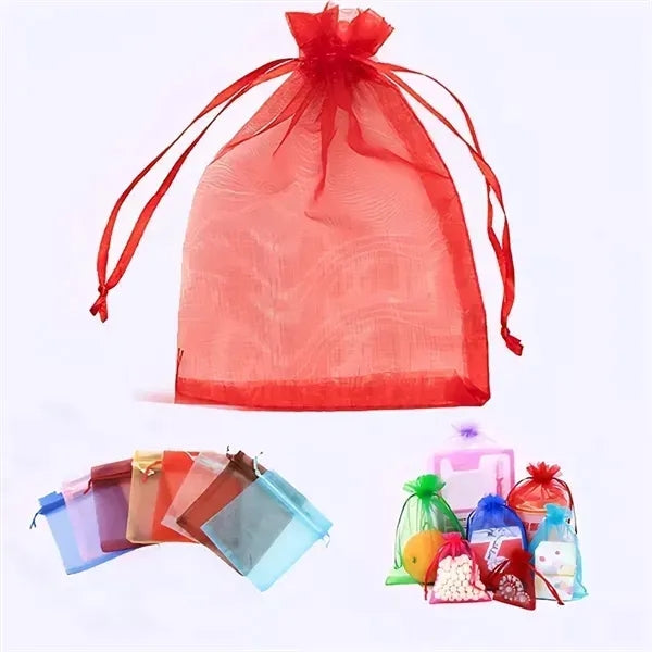 Sheer Organza Mesh Bag