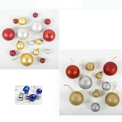 Ball Ornaments Christmas Tree Baubles Hanging Pendant