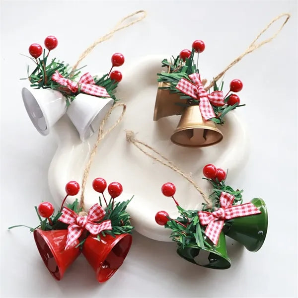 Christmas Bell Tree Ornaments Hanging Decorations Pendants