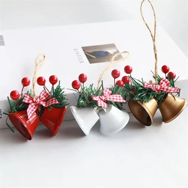 Christmas Bell Tree Ornaments Hanging Decorations Pendants
