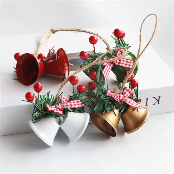 Christmas Bell Tree Ornaments Hanging Decorations Pendants