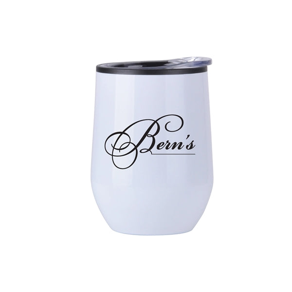 Lucca Stainless Steel Wine Tumbler- 12 oz