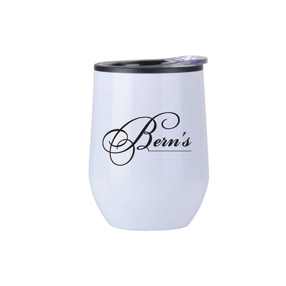Lucca Stainless Steel Wine Tumbler- 12 oz