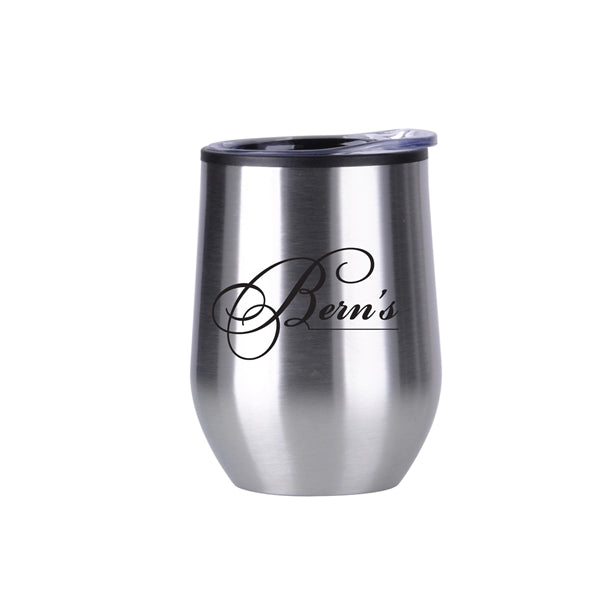 Lucca Stainless Steel Wine Tumbler- 12 oz